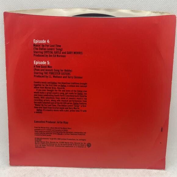 Dallas (The Music Story) - Crystal Gaye etc Vinyl 7" w/ Picture Sleeve EXCELLENT - Picture 2 of 7